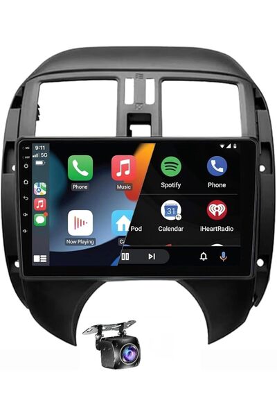 SHEZA STAR ستيريو سيارة أندرويد لنيسان صني فيرسا 2008-2013 2+32 جيجابايت كامي...