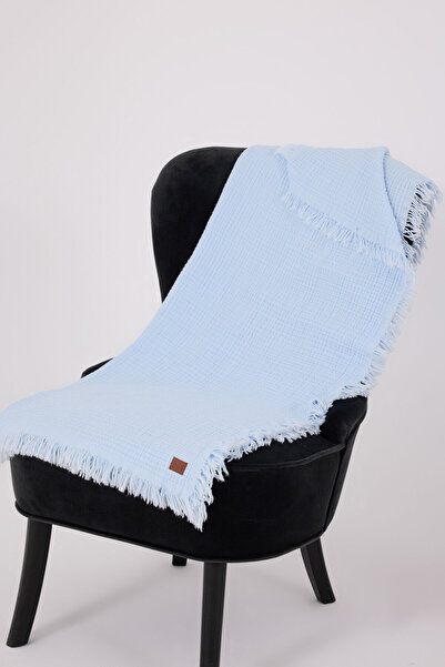 U.S. Polo Assn. بطانية بيبي بوي زرقاء