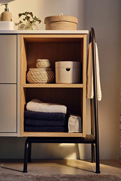 Binbirreyon Mutfak Banyo Taburesi Tırabzanlı Yükseltici Basamak Metal LD021