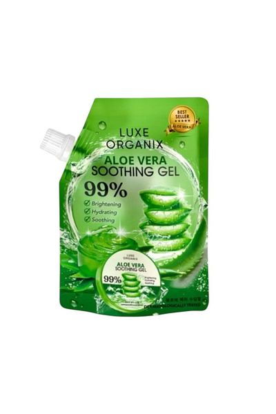 LUXE ORGANIX aloe vera soothing gel 99%