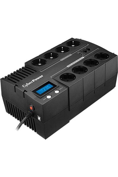 CyberPower UPS BR1200ELCD, 1200VA/720W, AVR, 8 x Shucko