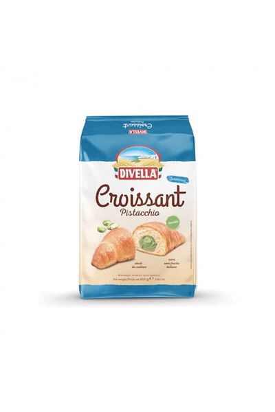 Divella Croissant with Pistachio Cream Divella, 210 g (42 g x 5 pieces)