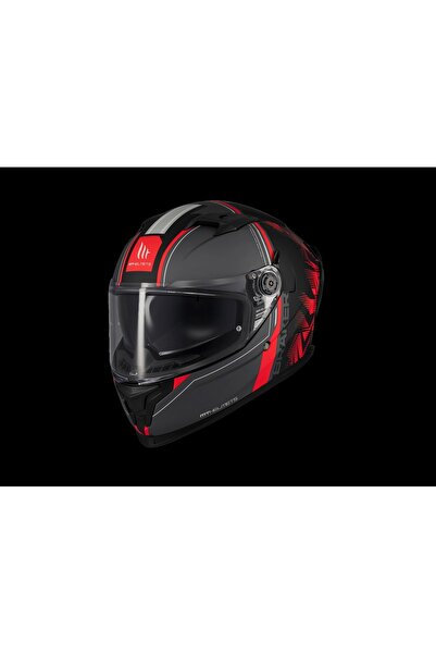 MT Helmets KASK MT BRAKER SV CHARM B5 MAT KIRMIZI