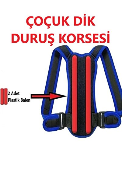 baffhome Balenli Dik Duruş Korsesi Medikal Kamburluk Önleyici Balenli unisex