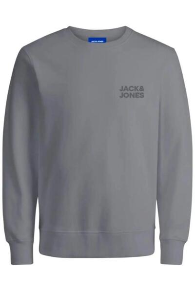 Jack & Jones 12290659 Jorlogo Sweat Ultimate Gray Men's Sweatshirt
