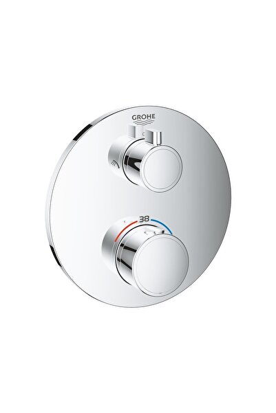 Grohe Grohtherm Termostatik Banyo Duş Bataryası 2 çıkışlı divertörlü- 24076000