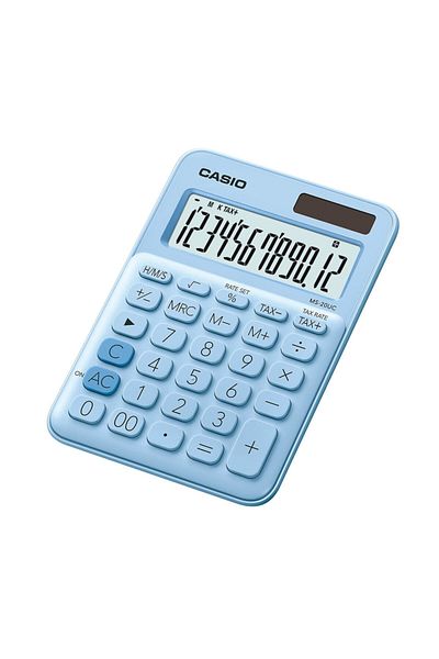 Casio Desktop calculator 12 digits MS-20UC blue