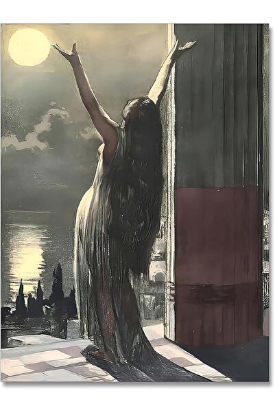 ALAYRA International Worship Print Gothic Dark Academia Witchy Wall Art (40x6...