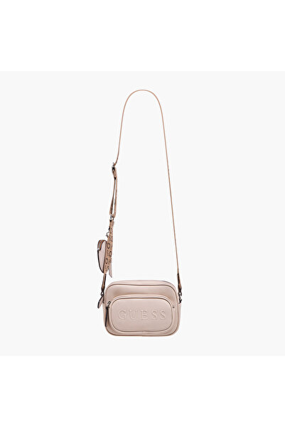 Guess Lya Mini Crossbody Bag with Zip Closure