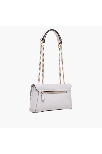 Guess Fiddlewood Crossbody Bag with Chain Straps