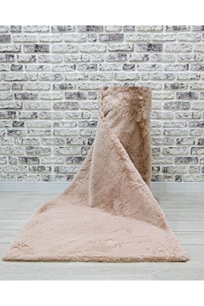 Apex Halı Polo 8704 Pembe Yumuşak Dokulu Kaydırmaz Yıkanabilir Üst Kalite Pos...