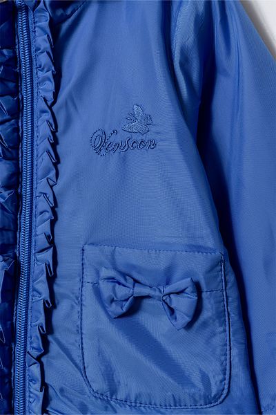 Verscon Girl's Hooded Embroidered Windbreaker & Raincoat 1 - 5 Years