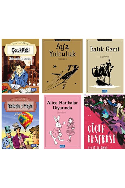 Genç Timaş Çiçek Ekspresi Ortaokul 6 Kitap Set