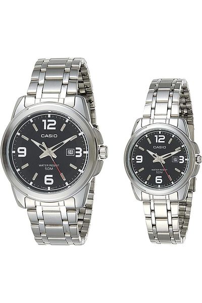 Casio His and Her pair watch MTP/LTP-1314D-1AV
