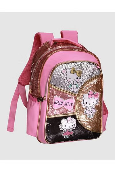 Hello Kitty school backpack with a suitable pen bag 15-inch