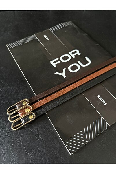 Fiori حزام نسائي بمشبك رفيع مكون من 3 قطع، حزام خصر، حزام فستان، حزام تنورة، حزام بنطلون