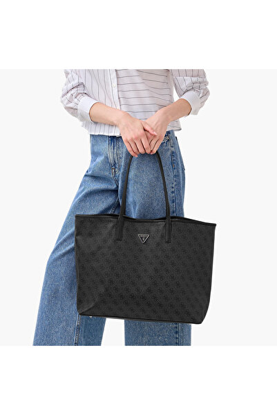 Guess Eco Erica Printed Tote Bag and Pouch Set