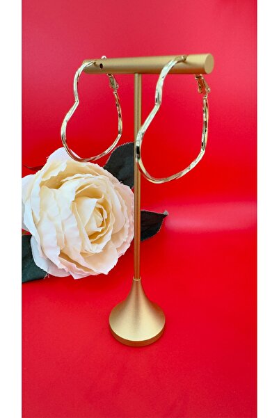 XUPING JEWELRY Kalp Halka Gold Küpe
