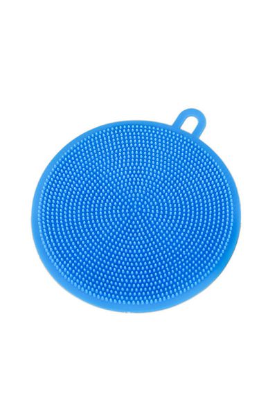 Aptel Dish sponge, multifunctional, silicone, blue