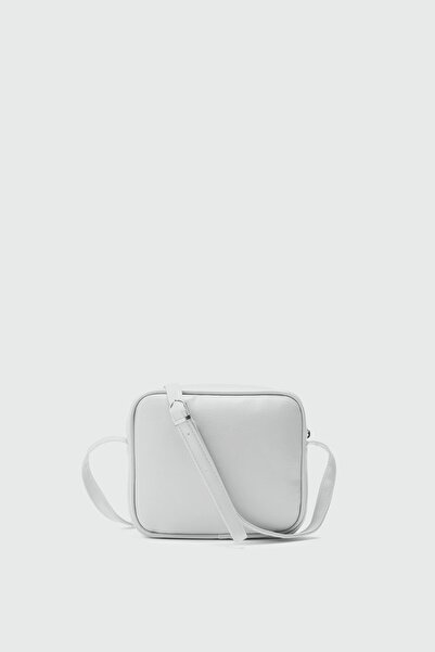 Shule Bags Lina Çapraz Çanta Beyaz