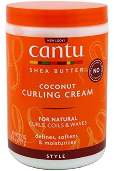 Cantu - كريم تجعيد الشعر بزبدة الشيا وجوز الهند 709 جرام