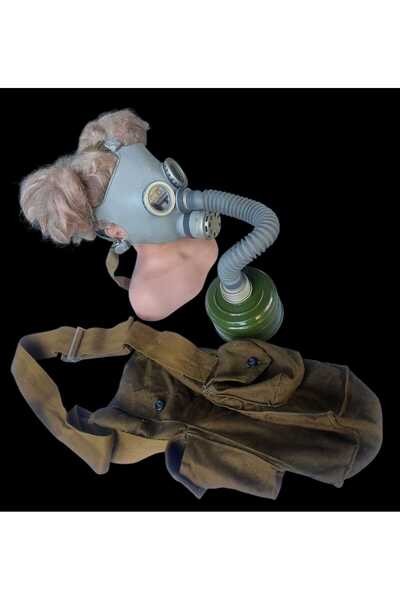 kho military design Rus PDF-7 (DP-6) Çocuk Gaz Maskesi +Sıfır Gost Filitre+Or...
