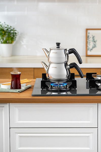 Emsan Ajda Mini Teapot Set 0.75-1.5 Lt