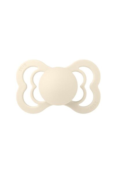 Bibs Suzeta Supreme Latex, symetrical nipple, 6 months+ Ivory,