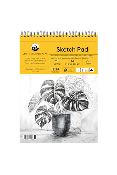 Schoellershammer Sketch Pad Sketchbook 90 Gr A4 50 Sheets