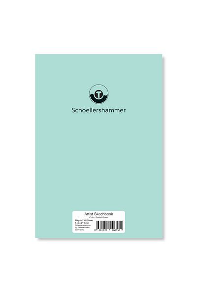 Schoellershammer Sketchbook Sketchbook 90 g A5 30 Sheets Pastel Green