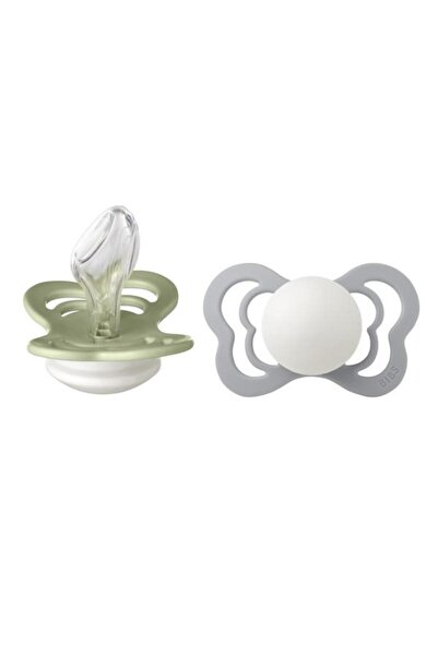 Bibs Σετ 2 πιπίλες σιλικόνης Glow Couture 6+ μηνών