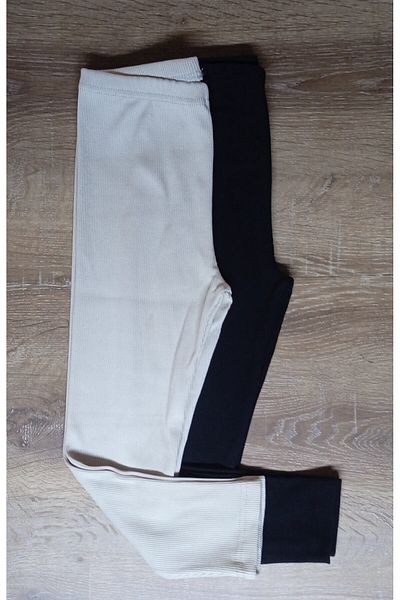 Fun Kids 2-Pack Ribbed Camisole Children's Leggings 7-8 Years