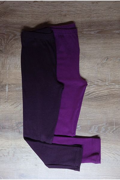 Fun Kids 2-Pack Ribbed Camisole Children's Leggings 7-8 Years