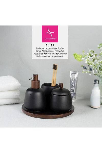 Prima Nova Primanova Elita Bathroom Set 4 Pieces