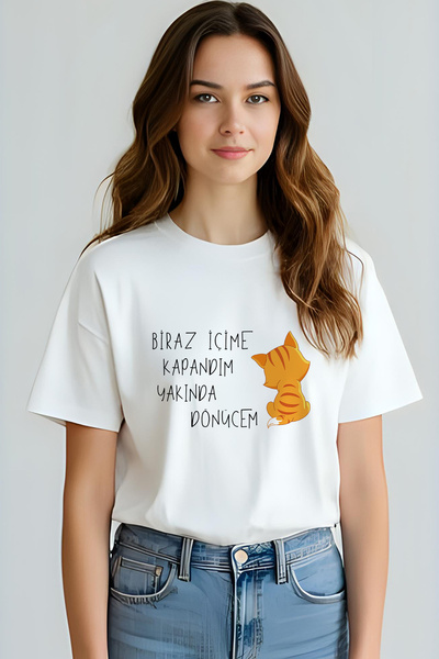 giftkonsept I'M Drinking Soon I'Ll Be Printed Gift Fun Regular Fit 100% Cotton Unisex T-Shirt