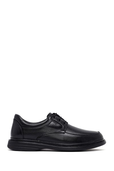 Derimod Men's Black Lace-Up Leather Casual Shoes 25Wfd815018