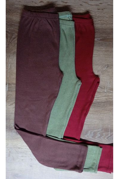 Fun Kids Ribbed Flexible 3-Piece Children's Tights Children's Tights Single Bottom
