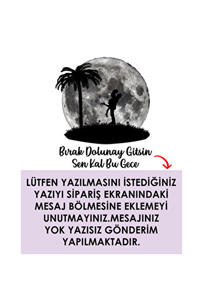 Lucenda Kişiselleştirilebilir Led Işıklı Epoksi Cam Katmanlı Tablo Tegan Sevgili Dolunay