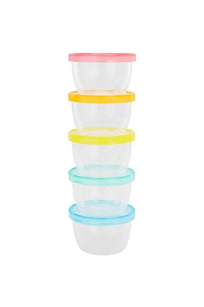 Badabulle Set 5 recipiente etanșe B004304 pentru depozitarea alimentelor