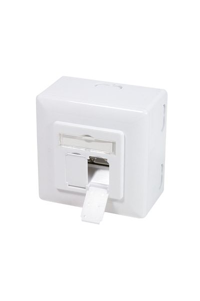 LogiLink RJ-45 Network Socket NP0039A, 2 Outputs, Cat6, FTP