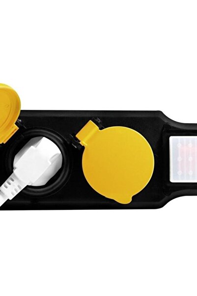 LogiLink Power Extension LPS256, 6 Schuko Sockets, Schuko Plug, 1.5m Cable, 16A, Water Protection (B