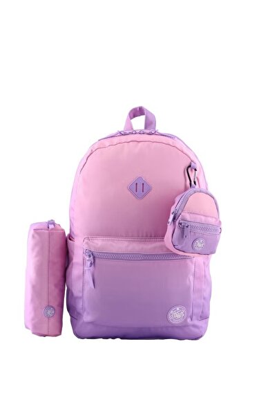 Atrium حقيبة ظهر قماشية مع ملحق لجهاز مقاس 15 بوصة