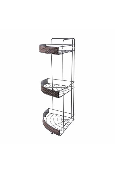 Z-Tools Bathroom corner, 3 shelves, Metal / DSY 1169