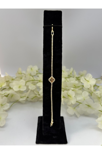 Constanza Exclusive Özel Tasarım Yonca Bileklik 573