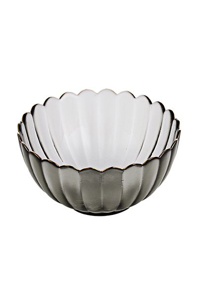 Shuer Nordic Modern Design Phnom Penh Chrysanthemum Glass Bowl