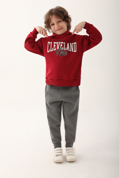 Rolypoly Boy's tracksuit set - burgundy