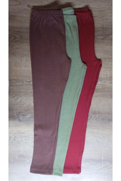 Fun Kids Ribbed Flexible 3-Piece Children's Tights Children's Tights Single Bottom