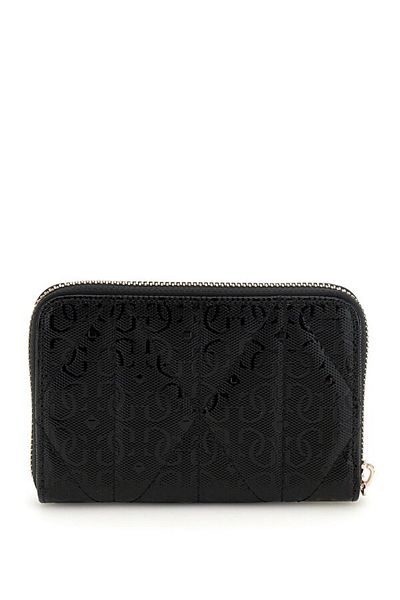 Guess Aldina 4g Logo Zipper Wallet Swgg9663140 Wallet Swgg96 63140 Bla