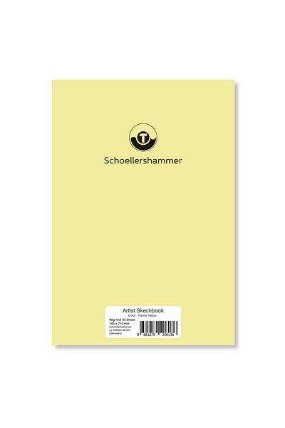 Schoellershammer Sketchbook Sketchbook 90 g A5 30 Sheets Pastel Yellow