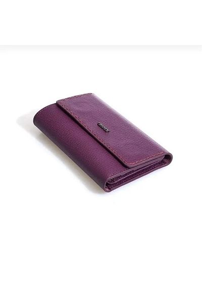 Grande Women's Genuine Leather Multi-Eye Wallet Black